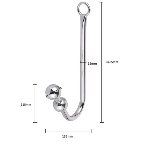 Anal Hooks Collar Hook Cuffs 5334 Beaded with Elegant and Anal 1007